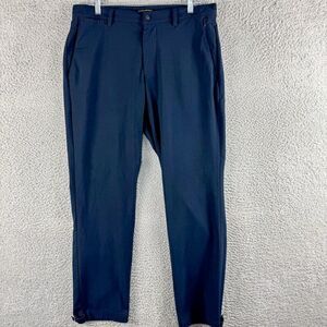 Banana‎ Republic Aiden Pants Mens 33 Blue Commuter Business Casual Khakis 34x31